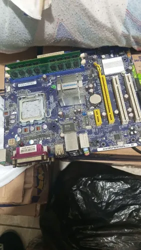 Placa mãe DDR 2 sem cooler apenas
