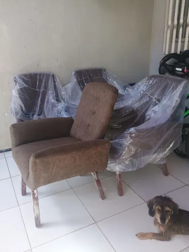 Poltronas só hj $1200 as 4 tudo nova zeradas