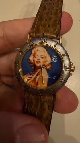Relógio Marilyn Monroe Oficial - Edição Limitada