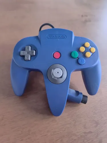 Controle de Nintendo 64 Original - Alavanca analógica ótima 