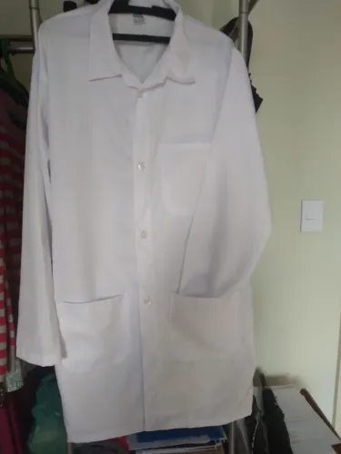 Jaleco branco profissional novo San Geor