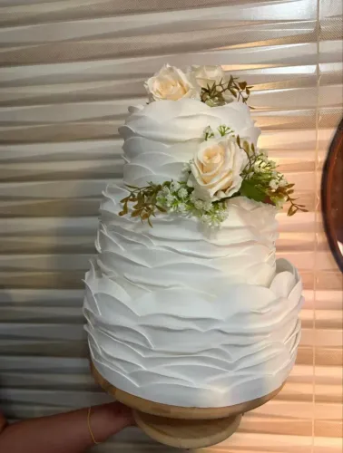 Bolo fake casamento/batizado/aniversário