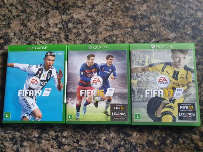 Fifa 16, 17 e 18 Xbox one