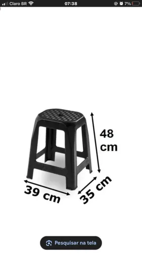 Banquetas semi novas (tenho 30 unidades comprei e estão praticamente novas )