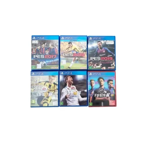 Lote com 12 Jogos PS4 Mídia Física