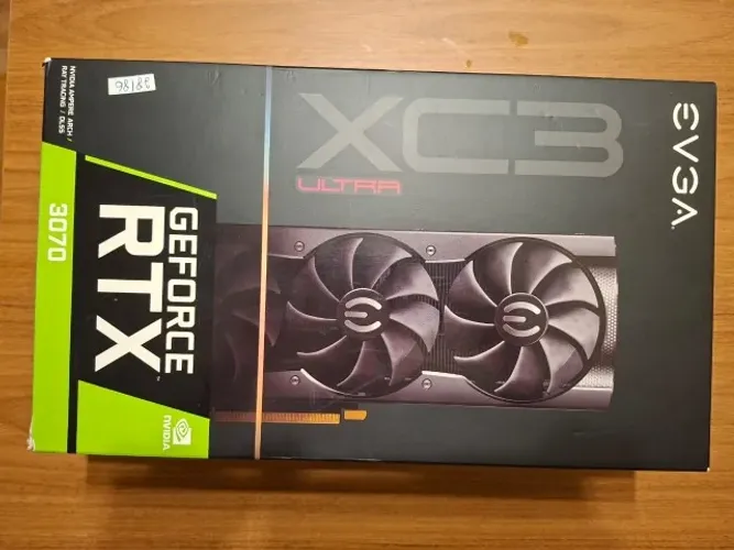 Placa de Vídeo GEFORCE GTX 3070 EVGA XC3 ULTRA 8GB