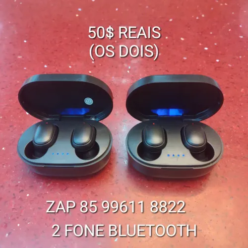 2 Fone bluetooth por 50$