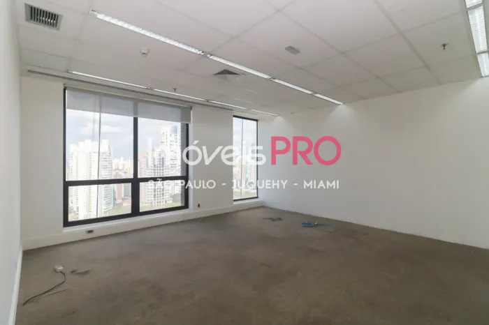 Laje comercial 176m² em edifício classe A - Cidade Jardim