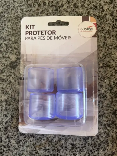 Kit protetor para pés de móveis