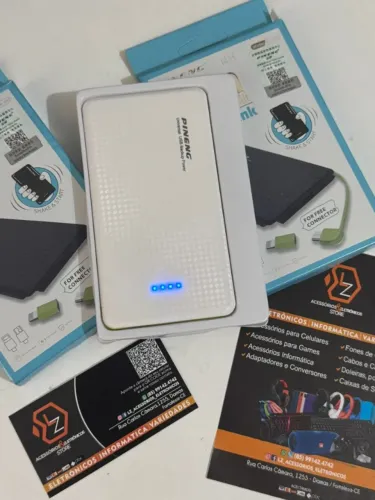 Power Bank - 5000mAh - Pineng 952 (Carregador Portátil)
