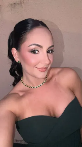 Conjunto ribeira: colar + brinco verde esmeralda