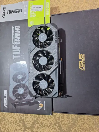 Placa de Vídeo Asus TUF GTX 1660 SUPER TRIPLE FAN 6GB