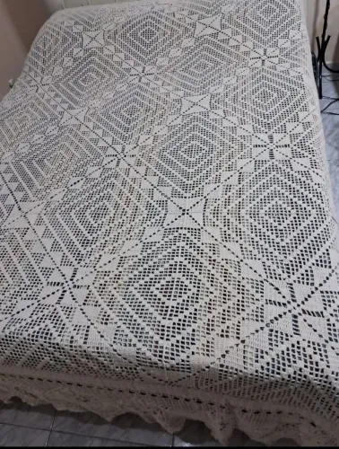 Colcha Casal Crochê