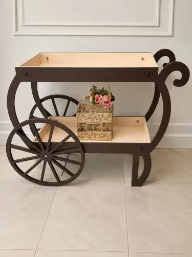 Carrinho Gourmet para Doces, Festas e Decoração