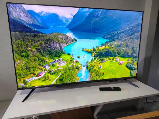 Smart 55 polegadas 4k Android da Philips com Bluetooth integrado e controle por voz