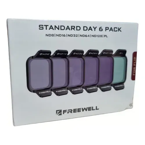 Filtros para Dji Flip FREEWELl kit ND08,16,32,64,128 e PL