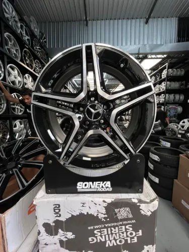 Jogo de rodas mercedes amg c300 aro 18 5x112 