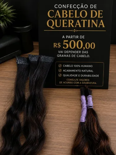 CONFECÇÃO DE QUERATINA 