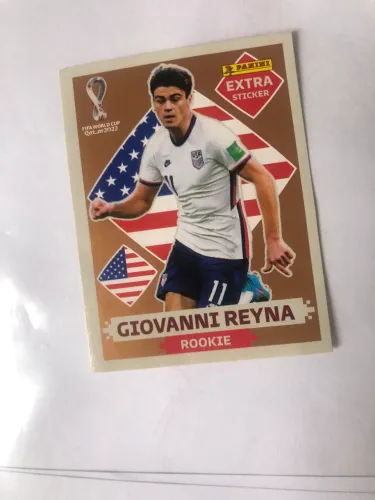 Figurinha Giovanni Reyna Rookie Copa 22 (bronze)