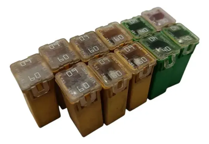 Kit 11 Fusivel Plug In Sortido 30a 40a 60a Colorido