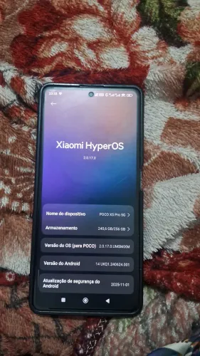 Vendo Xiaomi Poco X5 Pro 5G em excelente estado de conservação, funcionando perfeitamente