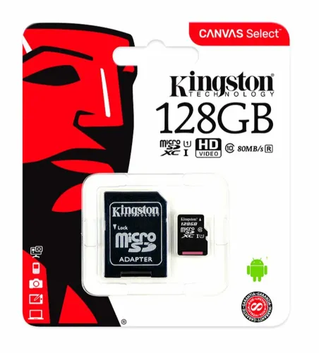 Cartão de memória micro SD original 128gb