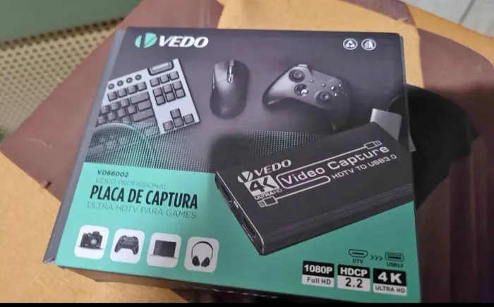 Vendo ou Troco Placa de Captura 4K