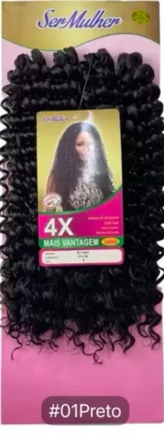 Cabelo Orgânico Ritmo- Crochet 340g
