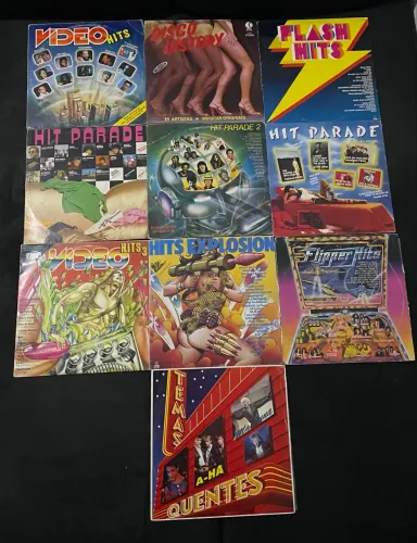 LPs coletâneas Flashback (preço unitário)