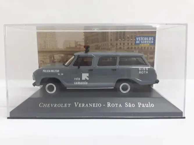 Miniatura Chevrolet Veraneio Rota - Veículos de Serviço