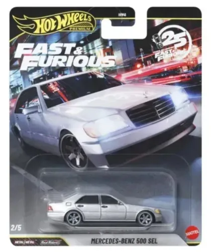 Hotwheels Premium Mercedes Benz 500 SEL Velozes e Furiosos