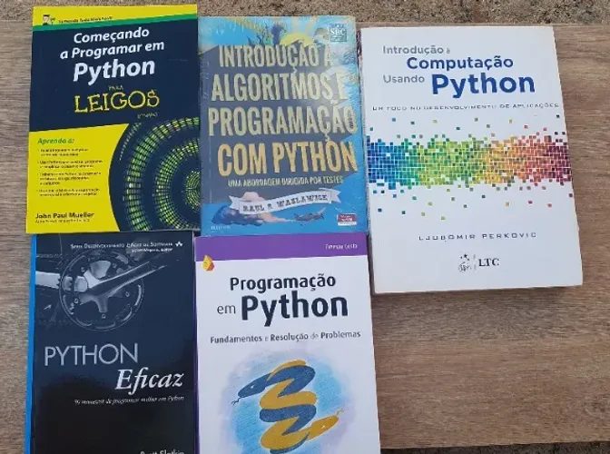 Introdução à Computação Python para Leigos Algoritmos e Programação [05 LIVROS]