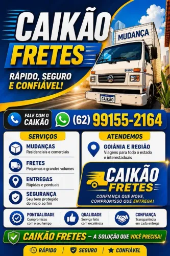 Frete/mudança/coletas