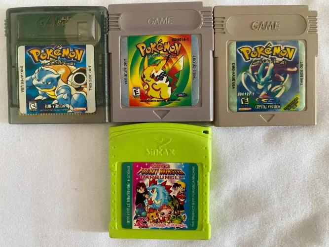 Fita Cartucho Gameboy - Pokemon
