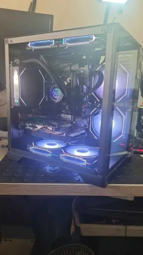 Pc gamer ryzen 5 4500 16gb 500gb de nvme 1tb de hd rx580