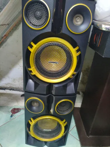 2 Caixa de som philips Xp50 1200W-RMS Bluetooth
