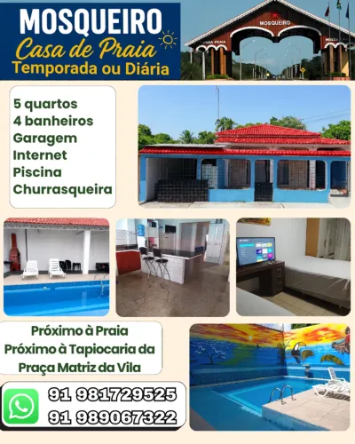 Aluguel de Casas em Mosqueiro Próxima à Praça Matriz