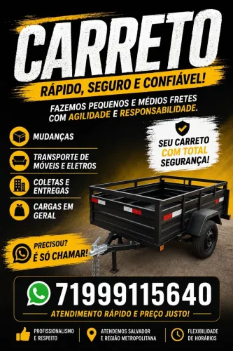 Carreto e mudanças Salvador e região 