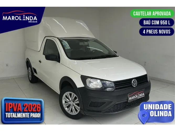 Volkswagen Saveiro Robust 1.6 Total Flex 16V 2023