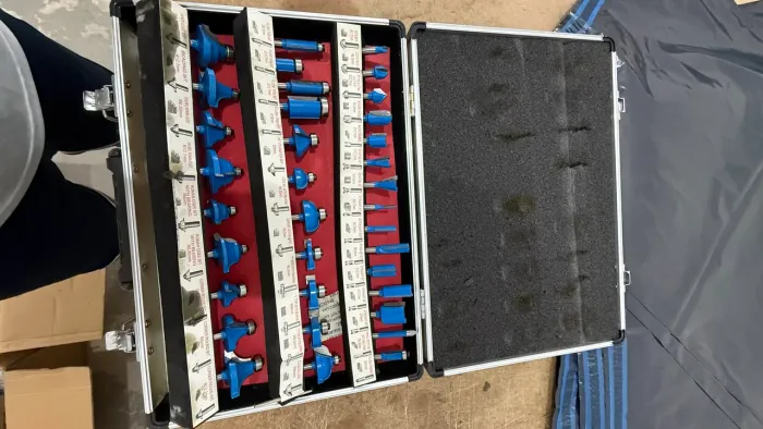 Jogo de Fresas kit Completo 35 peças