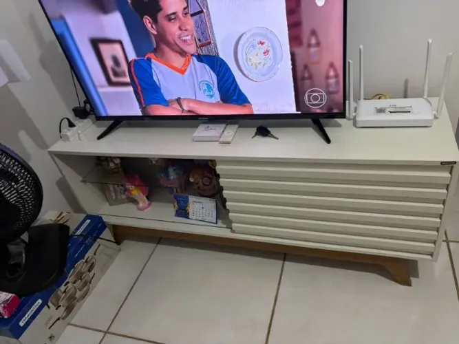 rack para sala MDF, tv ate 60/65'