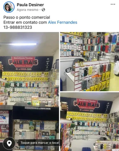 Passo o ponto 