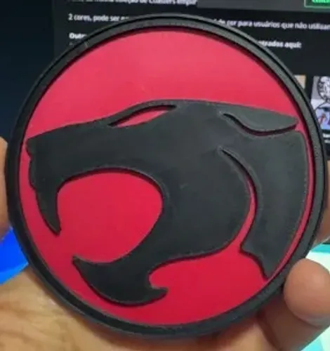 kit 4 Porta-Copos Thundercats - O Olho de Tandera na Sua Mesa!