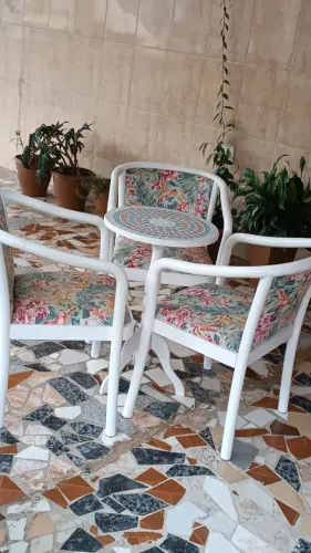 Mesa café artesanal 