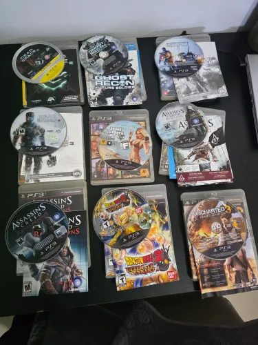 Lote de jogos originais de ps3