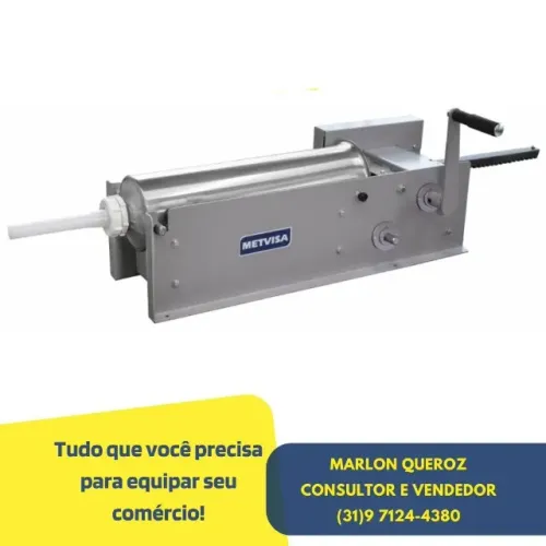 Ensacadeira de Linguiça Metvisa Nova