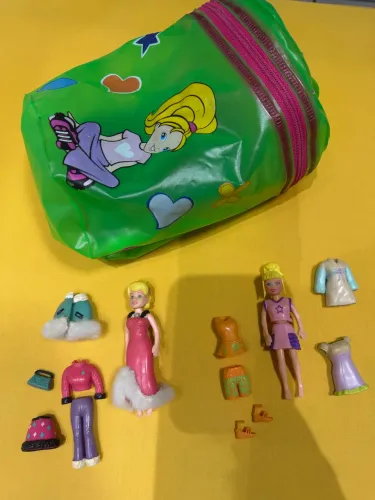 2 Polly Pocket + Sacolinha
