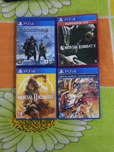 Estou vendendo jogos de ps4