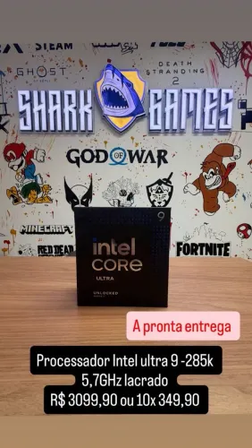 Processador Intel ultra 9 -285k lacrado