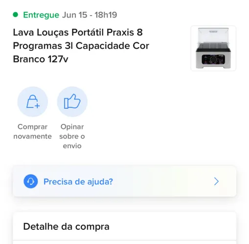 Lava louças Praxis muito nova
